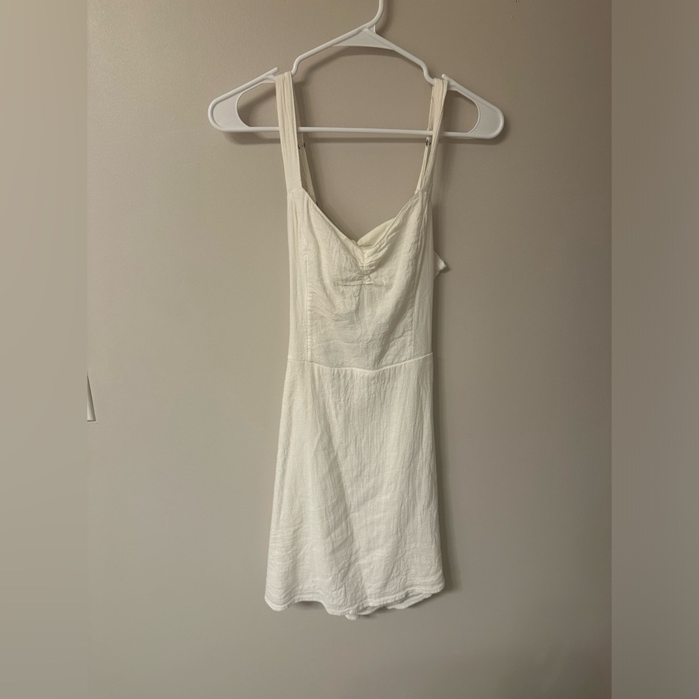 Hollister Mini Dress in White Size Small